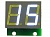 Двухразрядный светодиодный семисегментный дисплей со сдвиговым регистром, белый SHD0028UW