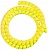 Защитная оплётка для кабеля 8 мм (спиральная), 1 м, Жёлтая