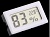 Миниатюрный термометр-гигрометр со встроенным датчиком от -50 до 70 С, белый