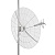 Сборная параболическая антенна Kroks KNA24-800/2700P для 3G/4G-модема, 800-2700 МГц, MIMO, SMA-male