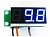 Цифровой термометр с выносным термодатчиком STH0014UB, ультра-яркий голубой