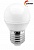 Лампа светодиодная диммируемая Smartbuy шар G45 E27 7W(550lm) 3000K 80x45