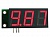 Цифровой встраиваемый вольтметр (индикатор) SVH0001R-10, 0..9,99В, красный