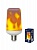 Лампа светодиодная «эффект пламени» 6Вт. LED-L60-6W/FLAME/E27/FR PLD01WH