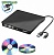 Внешний DVD привод USB 3.0/Type-C (CD/DVD R/RW) Орбита OT-PCA03