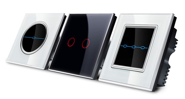 Сенсорные выключатели Livolo разного дизайна и канальности