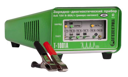 Зарядно-диагностическое устройство "Автоэлектрика" Т-1001А для АКБ с номиналом 12 V