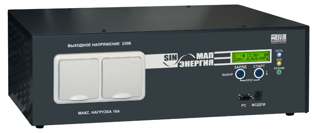 Модель ИБП МАП Энергия Pro (HYBRID)