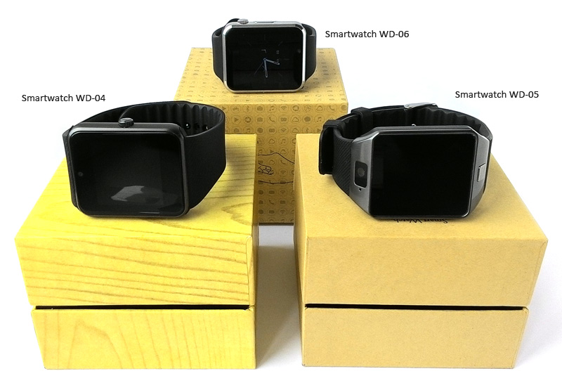 Умные часы Smartwatch, модели WD-04, WD-05 и WD-06.