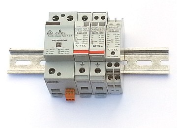Модули грозозащиты Cital на DIN-рейке