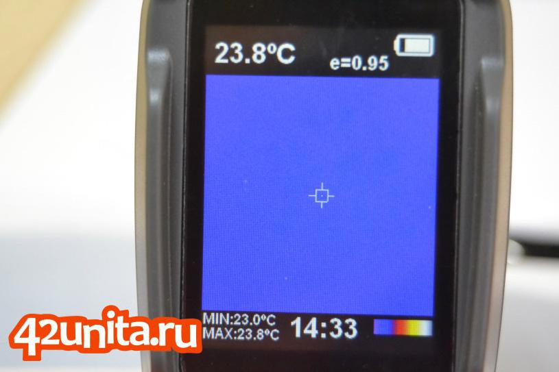 Дисплей HT-02 в рабочем режиме