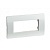 Рамка на 4 модуля для Evolution/Art, белая