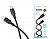 Кабель USB Type-C - USB Type-C BOROFONE BX113 Lenny 60W (черный) 2м силиконовый