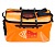 Рыболовная сумка-кан с клапаном 45*26*25 прямоугольная, цвет оранжевый