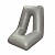 Надувное кресло ПВХ для лодок Муссон, цвет серый (Уценка)