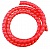 Защитная оплётка для кабеля 8 мм (спиральная), 1 м, Красная