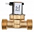 Электромагнитный водопроводный клапан 3/4", латунь, до 80 C, 12В DC FPD-270A