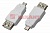 Переходник гнездо USB-A - штекер Micro USB REXANT