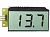 Цифровой встраиваемый вольтметр постоянного тока 0..+99В с LCD-дисплеем SVL0002