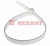 Хомут nylon 300 х 8,0 мм 100 шт белый REXANT