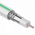 Кабель SAT 703 B, Cu/Al/Cu, (75%), 75 Ом, Бухта 100м., белый REXANT