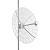 Параболическая антенна Kroks KNA24-1700/4200P для 4G/5G-модема, 1700-4200 МГц, MIMO, N-female