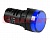 Индикатор 220V синий LED (RWE-618) REXANT