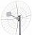 Параболическая антенна Vika-1.1-800/2700F MIMO 2x2 для 3G/4G-модема, 75 Ом