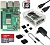 Комплект Raspberry Pi 4 Model B 2GB + корпус + вентилятор + радиатор + БП + SD 32Гб + кабель HDMI
