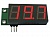 Цифровой встраиваемый вольтметр (индикатор) SVH0001R, 0..99,9В красный индикатор