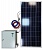 Комплект автономного электроснабжения на солнечных панелях, Рсол – 150Вт, Рвых – 1кВт Uвых-220В