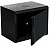 Шкаф настенный со стеклом 19" 12U 600Х600ММ, Черный (C126060BWT)