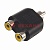 Переходник 1 штекер RCA - 2 гнезда RCA REXANT