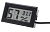 Миниатюрный термометр-гигрометр с выносным датчиком от -50 до 70 °С, черный