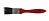 Кисть плоская LOM, искусственная щетина, деревянная ручка, 1", 25 мм 3743206