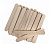 Шпатели деревянные для нанесения воска (50 шт)