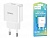 Сетевое зарядное устройство USB HOCO C106A 2100mAh (белый)