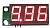 Цифровой встраиваемый вольтметр (индикатор) SVH0001UR-10, 0..9,99В, ультра яркий красный